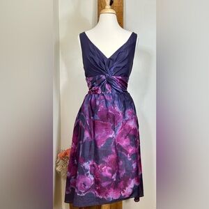 Neiman Marcus for Target Vibrant Purple and Pink Dress